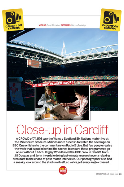 Rugby World Magazine April 2008